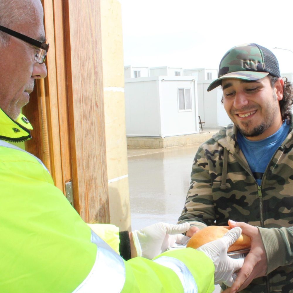 Daily Food distribution -HTV